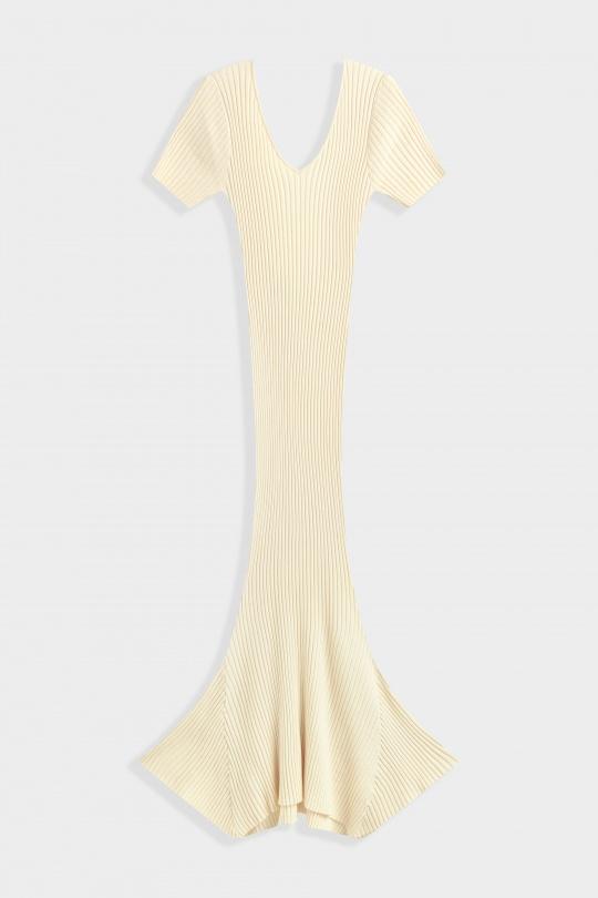 Maxi dresses Women Ivory COPPEROSE TL210 Efashion Paris