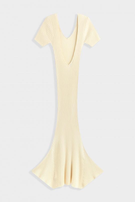 Maxi dresses Women Ivory COPPEROSE TL210 Efashion Paris