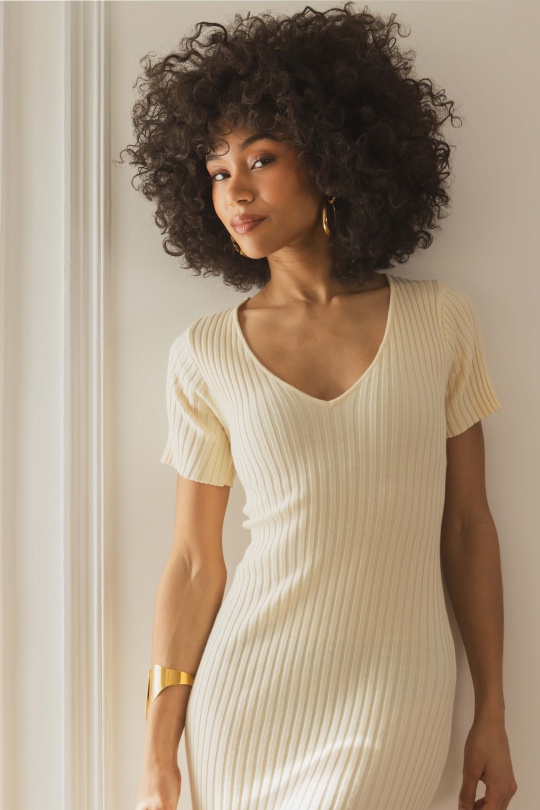 Maxi dresses Women Ivory COPPEROSE TL210 Efashion Paris