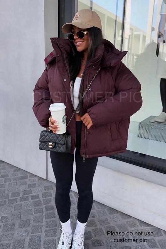 Doudounes Femme Gris anthracite COPPEROSE FC7612 Efashion Paris