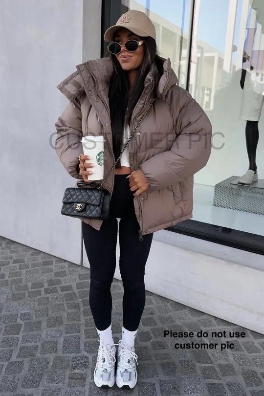 Doudounes Femme Gris anthracite COPPEROSE FC7612 Efashion Paris