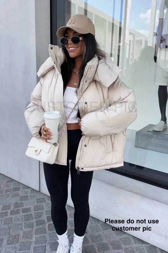 Doudounes Femme Gris anthracite COPPEROSE FC7612 Efashion Paris