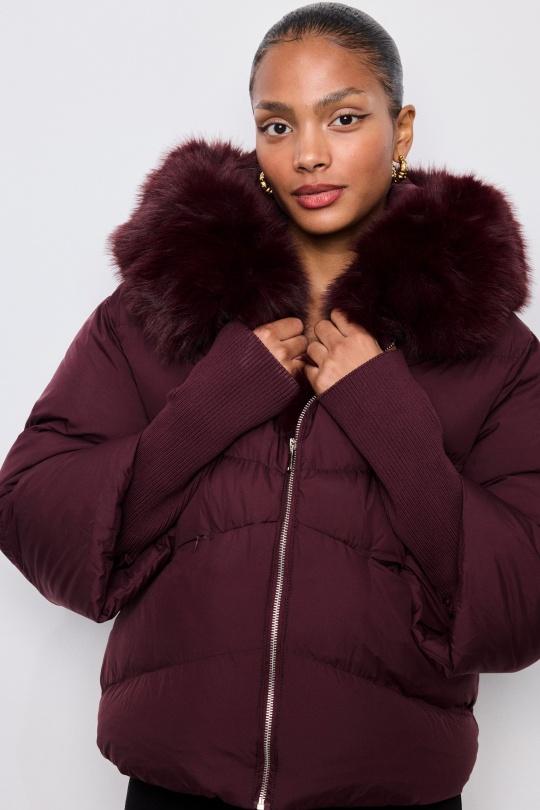 Doudounes Femme Bordeaux COPPEROSE FC7629 Efashion Paris