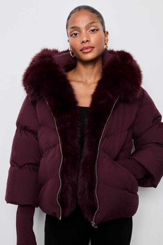 Doudounes Femme Bordeaux COPPEROSE FC7629 Efashion Paris