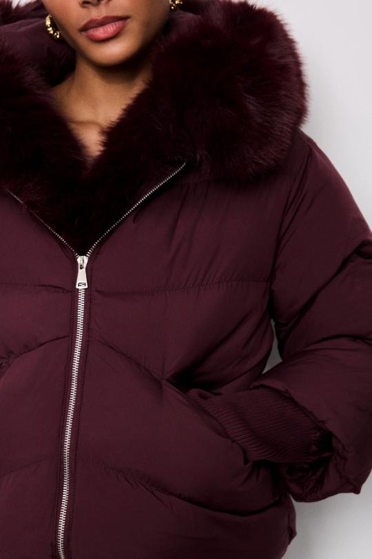 Doudounes Femme Bordeaux COPPEROSE FC7629 Efashion Paris