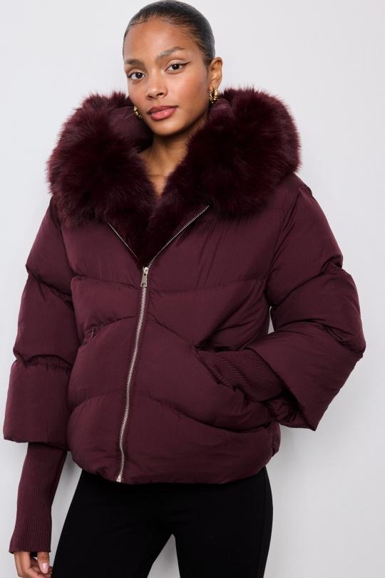 Doudounes Femme Bordeaux COPPEROSE FC7629 Efashion Paris