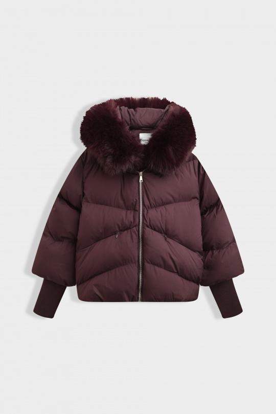 Doudounes Femme Bordeaux COPPEROSE FC7629 Efashion Paris