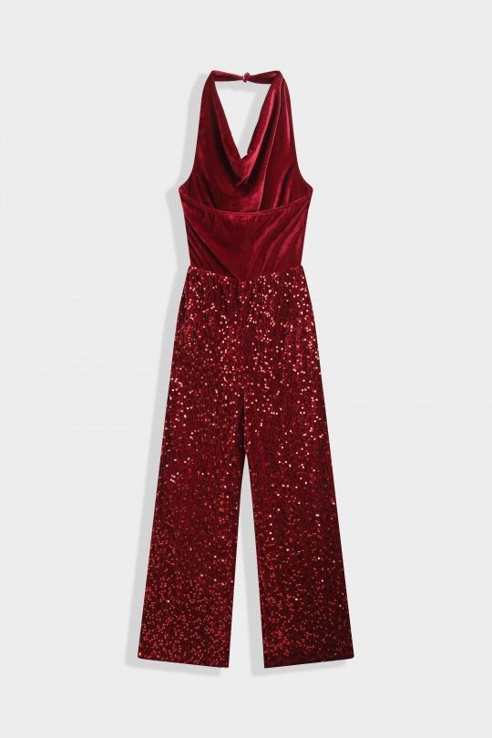 Combinaisons Femme Bordeaux COPPEROSE AZ1590 Efashion Paris