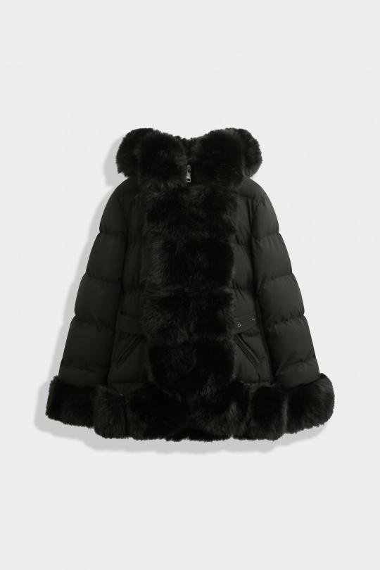 Doudounes Femme Noir/Beige COPPEROSE FC7607 Efashion Paris