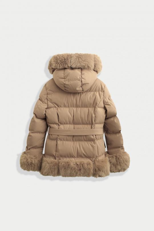 Doudounes Femme Noir/Beige COPPEROSE FC7607 Efashion Paris