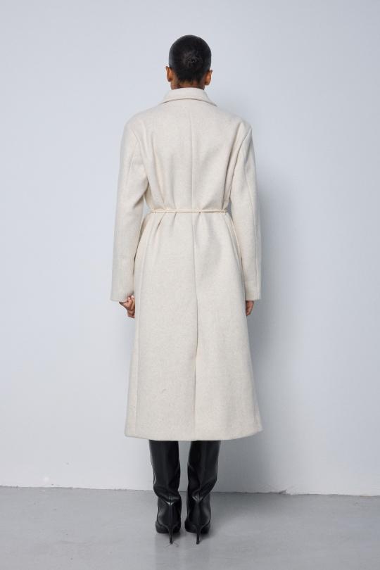 Manteaux Femme Beige COPPEROSE OX9101 Efashion Paris