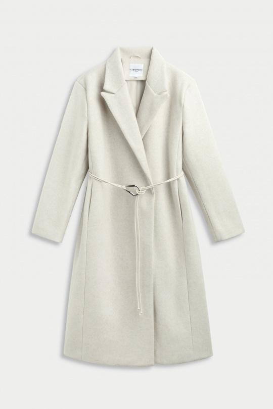 Manteaux Femme Beige COPPEROSE OX9101 Efashion Paris