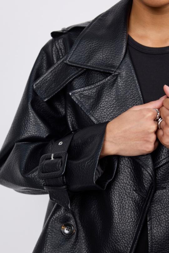 Vestes  Femme Noir COPPEROSE OX9096 Efashion Paris