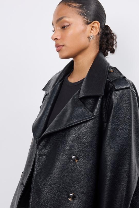 Vestes  Femme Noir COPPEROSE OX9096 Efashion Paris