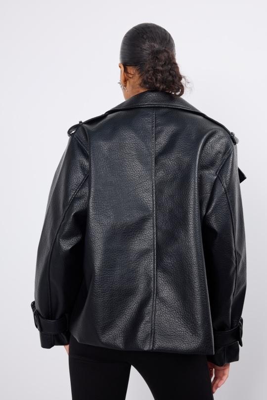 Vestes  Femme Noir COPPEROSE OX9096 Efashion Paris