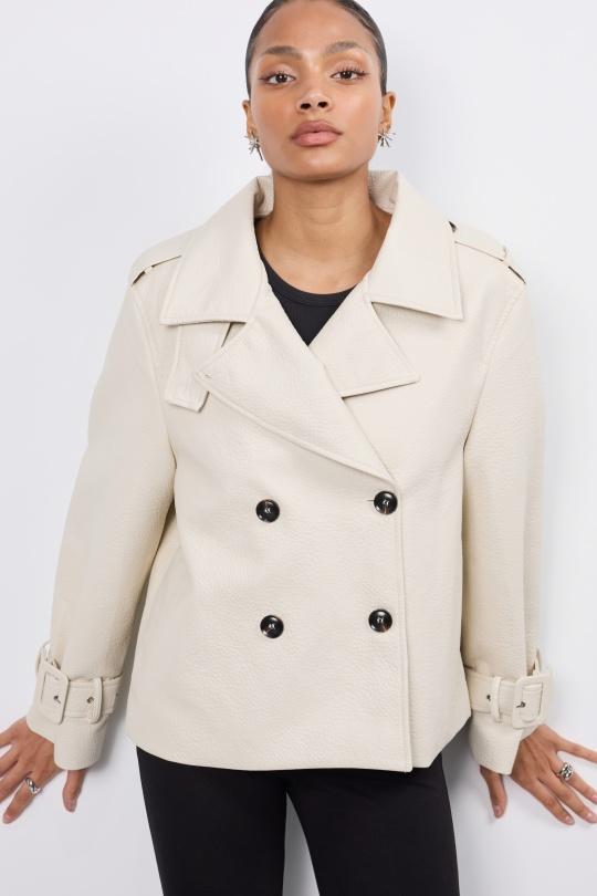 Vestes  Femme Noir COPPEROSE OX9096 Efashion Paris