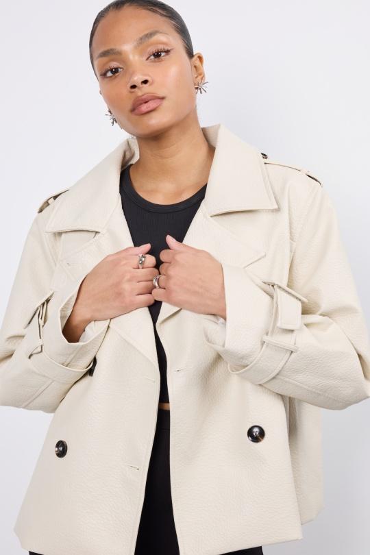 Vestes  Femme Noir COPPEROSE OX9096 Efashion Paris