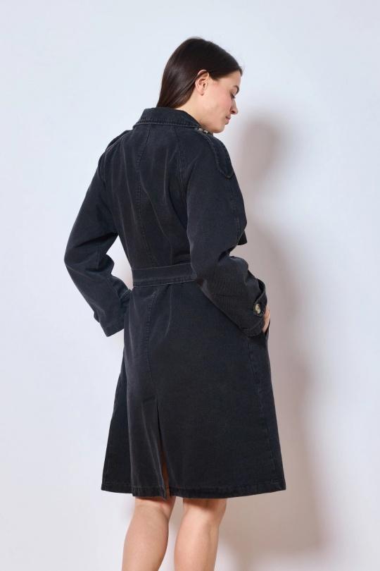 Trenchs Femme Bleu COPPEROSE OX9073 Efashion Paris