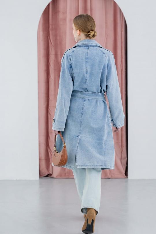 Trenchs Femme Bleu COPPEROSE OX9073 Efashion Paris