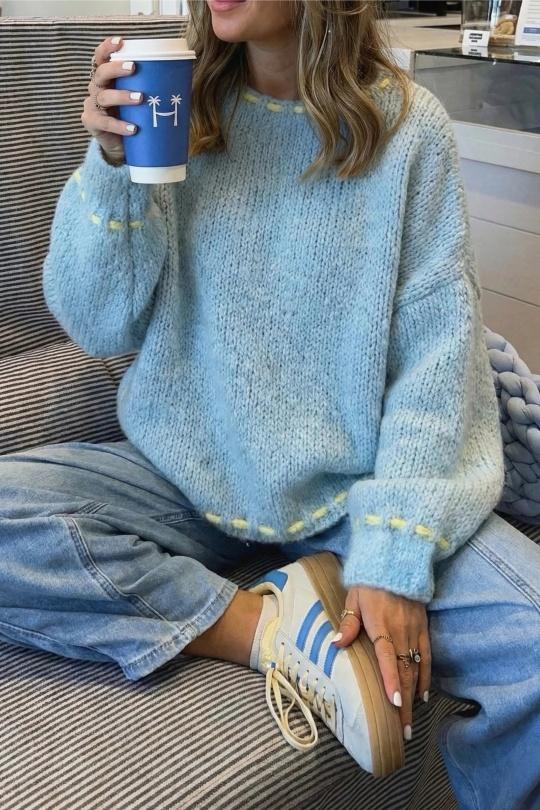 Pulls Femme Beige COPPEROSE H-25319 Efashion Paris