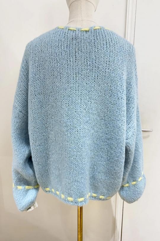 Pulls Femme Beige COPPEROSE H-25319 Efashion Paris