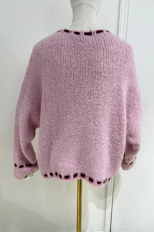 Pulls Femme Beige COPPEROSE H-25319 Efashion Paris