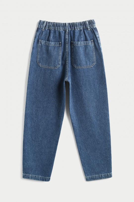 Jeans Femme Bleu foncé COPPEROSE ZR-9029 Efashion Paris