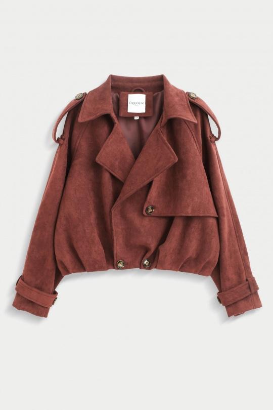 Vestes  Femme Kaki COPPEROSE CV2210 Efashion Paris