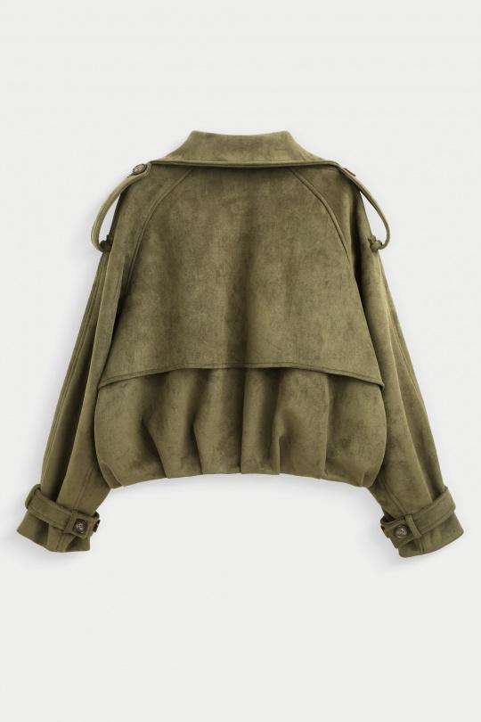 Vestes  Femme Kaki COPPEROSE CV2210 Efashion Paris