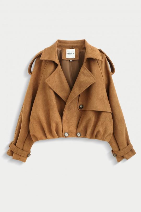 Vestes  Femme Kaki COPPEROSE CV2210 Efashion Paris