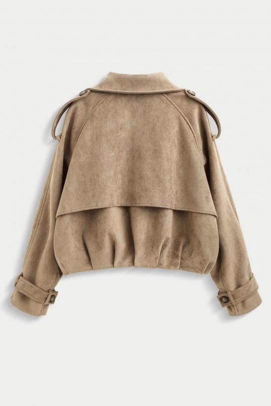 Vestes  Femme Kaki COPPEROSE CV2210 Efashion Paris