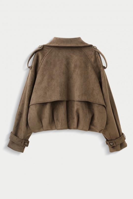 Vestes  Femme Kaki COPPEROSE CV2210 Efashion Paris