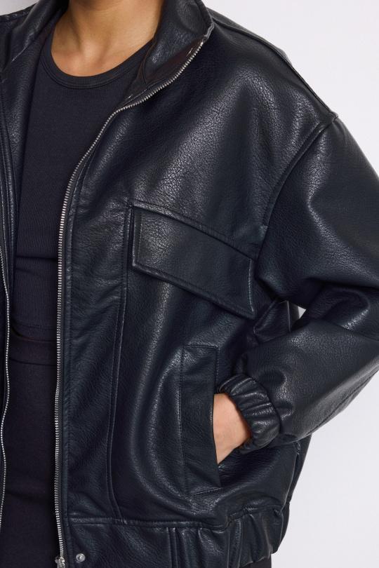 Vestes  Femme Noir COPPEROSE CV2179 Efashion Paris