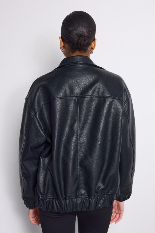 Vestes  Femme Noir COPPEROSE CV2179 Efashion Paris