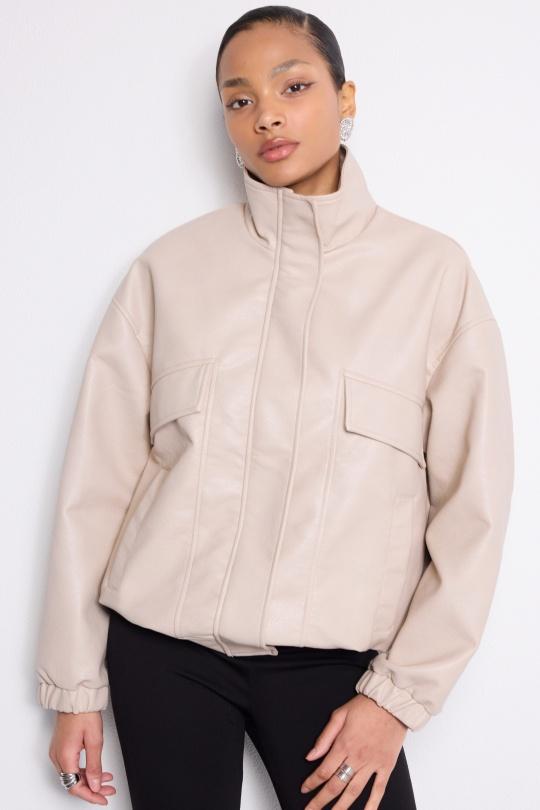 Vestes  Femme Noir COPPEROSE CV2179 Efashion Paris