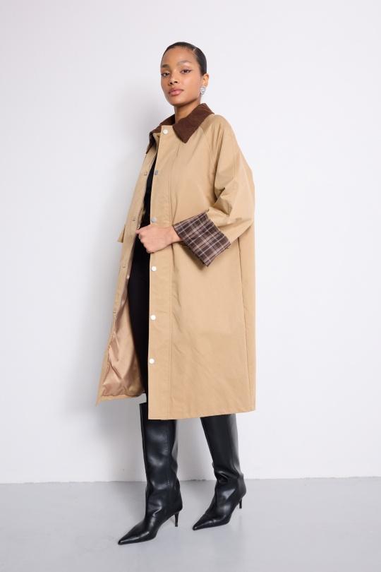 Trenchs Femme Camel COPPEROSE AZ1565 Efashion Paris
