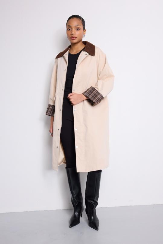 Trenchs Femme Camel COPPEROSE AZ1565 Efashion Paris