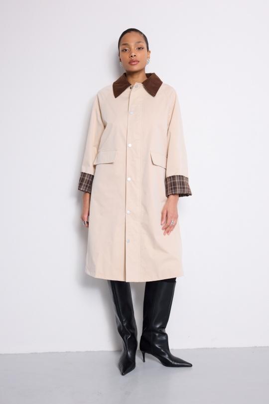 Trenchs Femme Camel COPPEROSE AZ1565 Efashion Paris