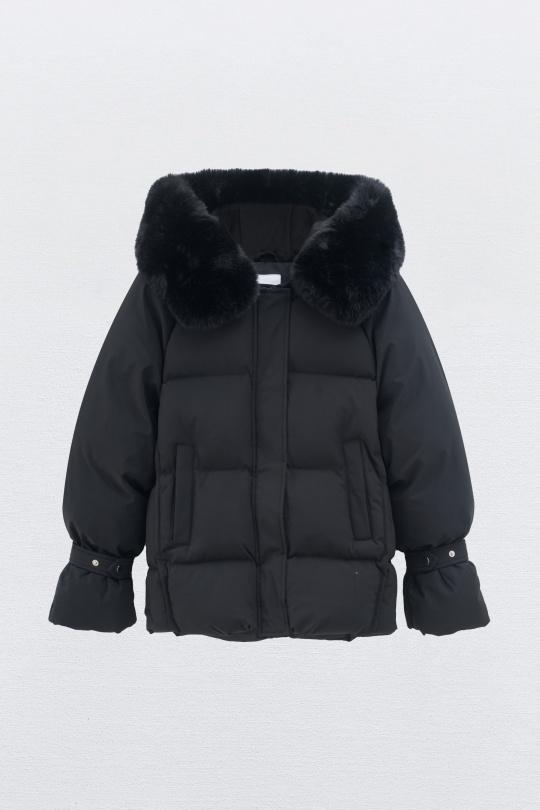 Doudounes Femme Noir COPPEROSE AD6110 Efashion Paris
