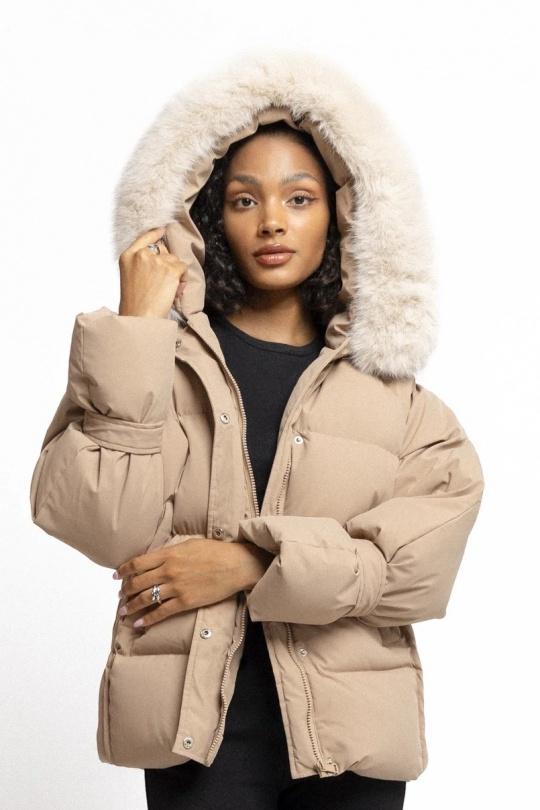 Doudounes Femme Noir COPPEROSE AD6110 Efashion Paris