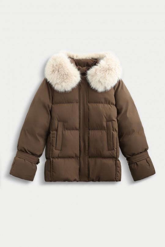 Doudounes Femme Noir COPPEROSE AD6110 Efashion Paris