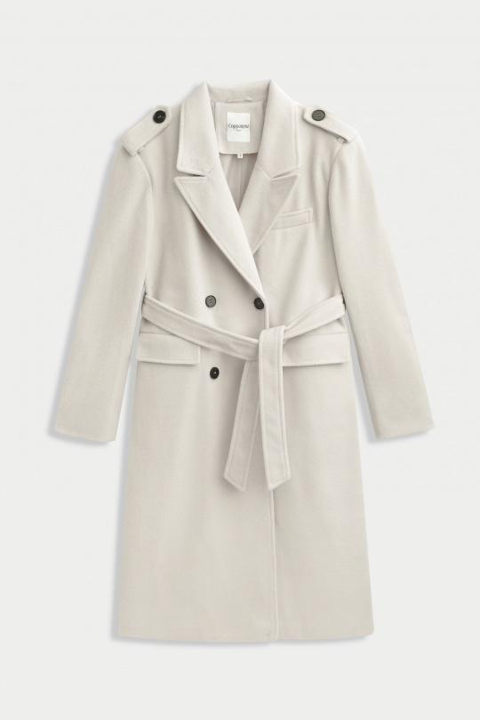 Manteaux Femme Beige COPPEROSE HK3017 Efashion Paris