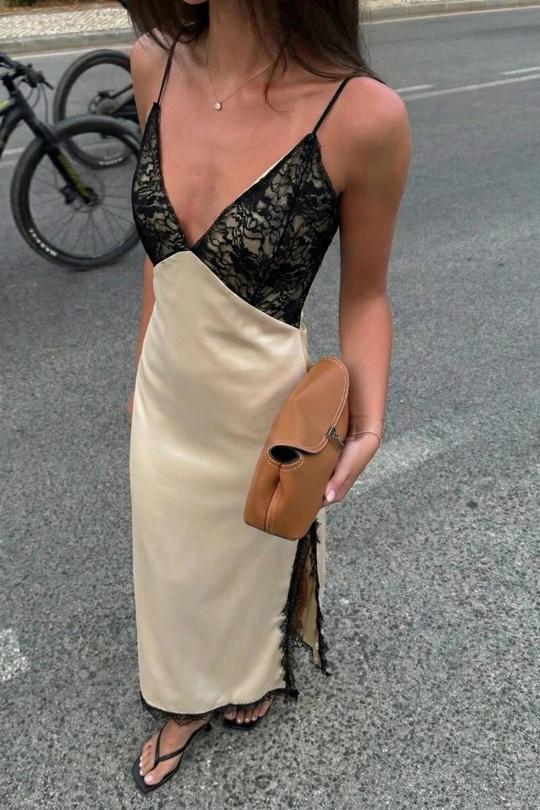 Robes mi-longues Femme Bordeaux COPPEROSE Y-25344 Efashion Paris