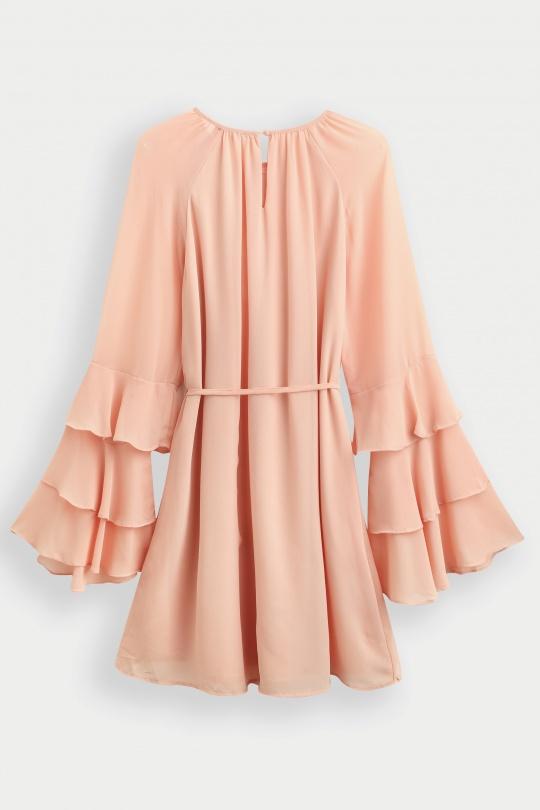 Robes courtes Femme Rouille COPPEROSE PS9359 Efashion Paris