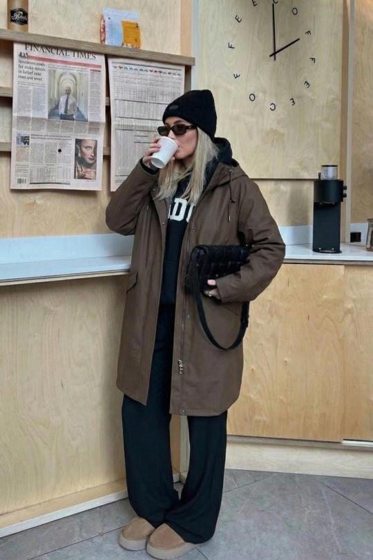 Vestes  Femme Vert COPPEROSE FC7581 Efashion Paris