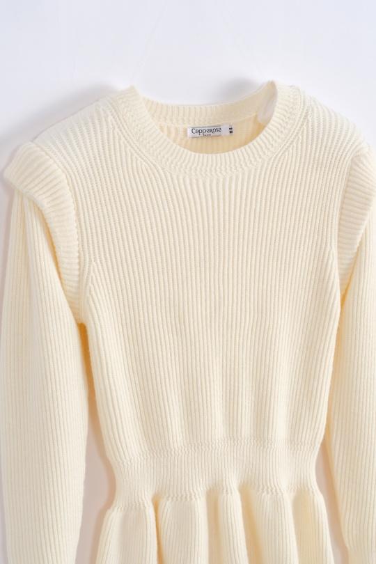 Pulls Femme Ivoire COPPEROSE QT91048 Efashion Paris