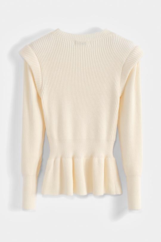 Pulls Femme Ivoire COPPEROSE QT91048 Efashion Paris
