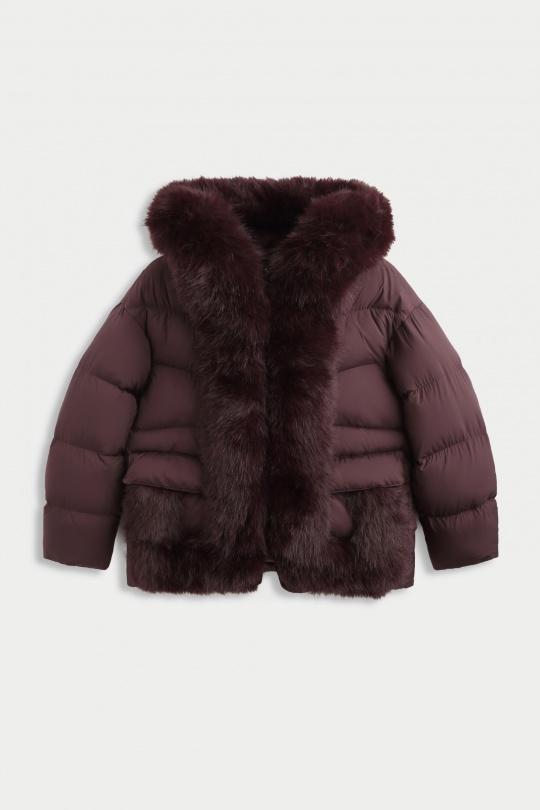 Doudounes Femme Bordeaux COPPEROSE FC7639 Efashion Paris