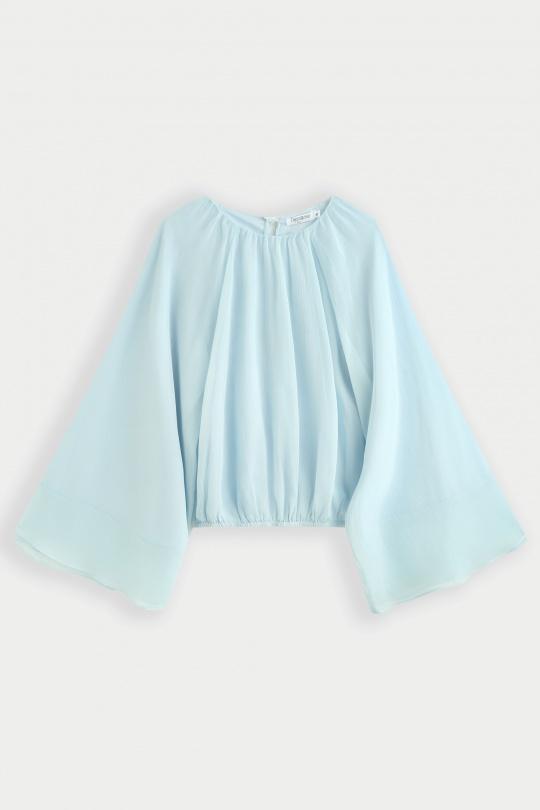 Tops Femme Bleu COPPEROSE PS9555 Efashion Paris