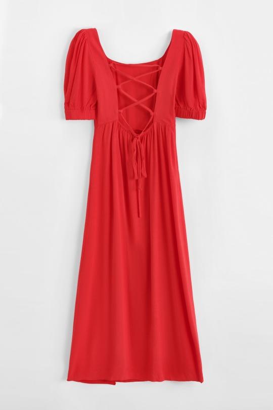 Robes longues Femme Rouge COPPEROSE PS9398S Efashion Paris